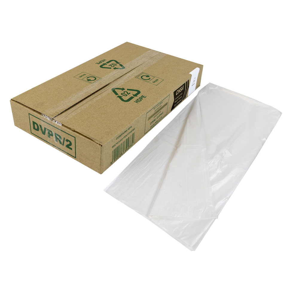 Clear sacks CLR39002 12kg 90 litre 18x29x39