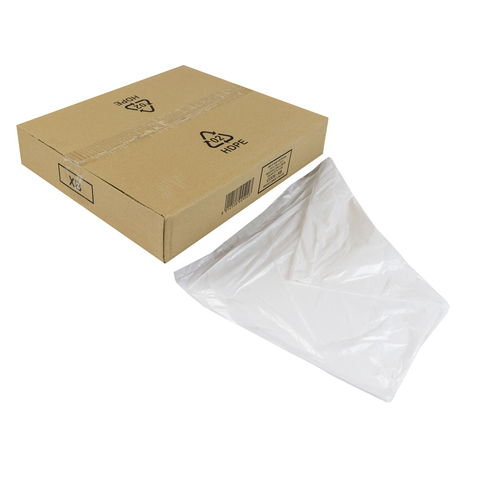 Square Bin Liners SBL24 15 x 24 x 24  30 Litre High Density