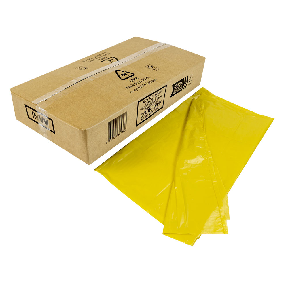 Yellow Sacks 18 x 29 x 39 