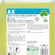 AX - Bactericidal cleaner for spray on wipe off application