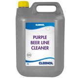 Purple beer line cleaner