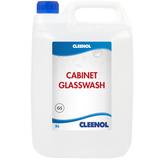 Cabinet glass wash