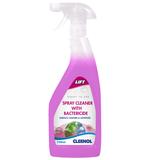 Lift spray cleaner with bactericide