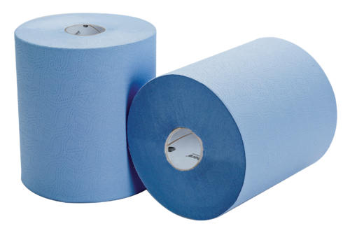 Blue Roll Towel