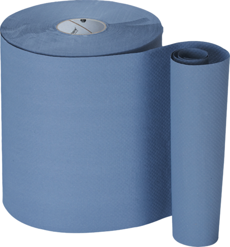 North Shore Blue Hand Towel Roll